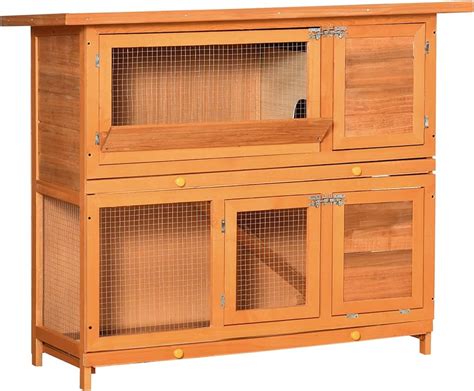 TRIXIE Natura Two Story Rabbit Hutch Petco 43 OFF