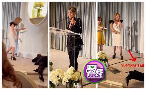 Halle Berry Takes a Tumble at Charity Event: "Sometimes You Bust Your