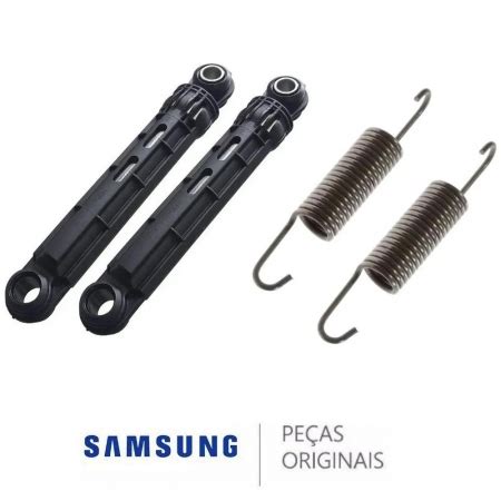 Amortecedor Lava E Seca Samsung - KIT 2 AMORTECEDORES DO CESTO LAVA E SECA SAMSUNG DC66-00421B ...