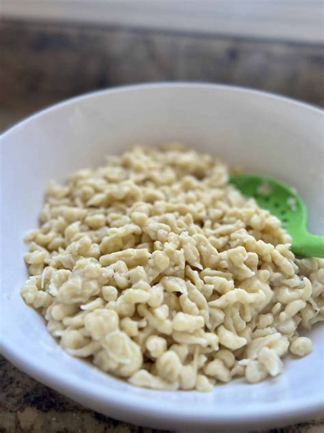 Sourdough Spaetzle (German Noodles) - Amy Bakes Bread