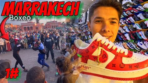 Boxeo En La Calle Y Ropa Falsa Marrakech Youtube