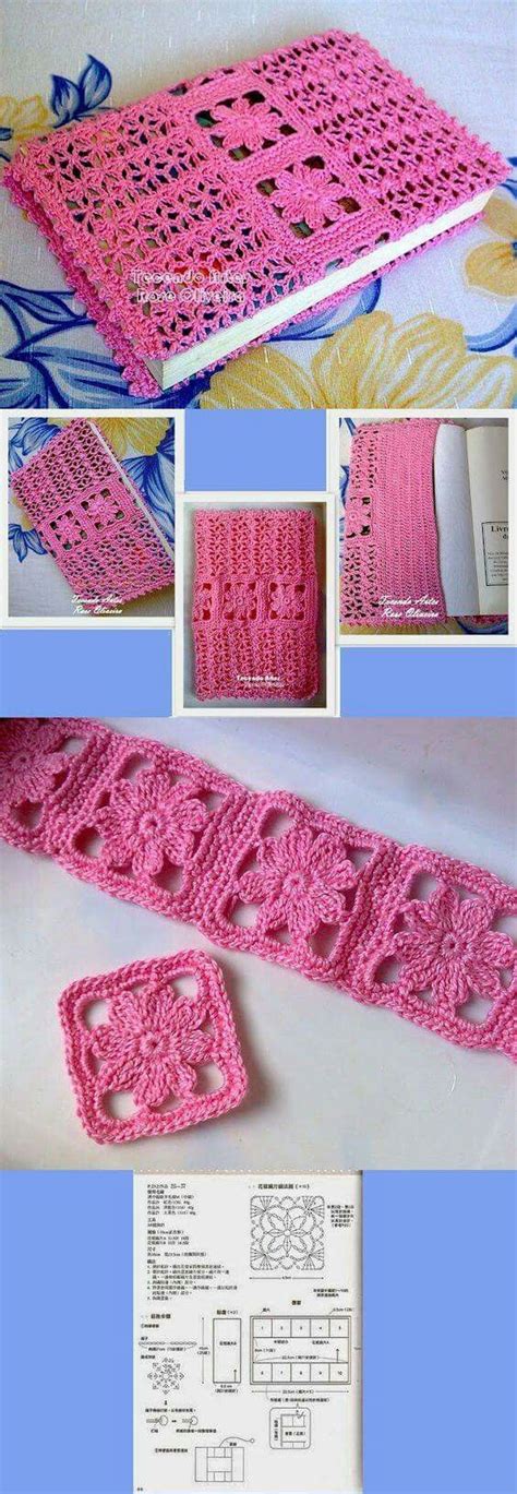 Pin By Magda Estigarribia On Ideias Em Croche Crochet Book Cover