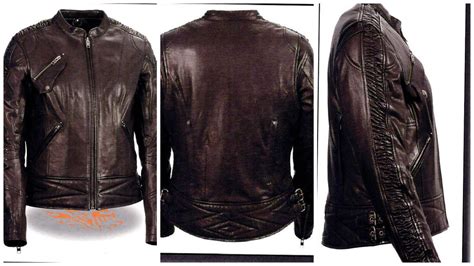 Womens Black Naked Leather Jacket Black Or Purple Down Etsy