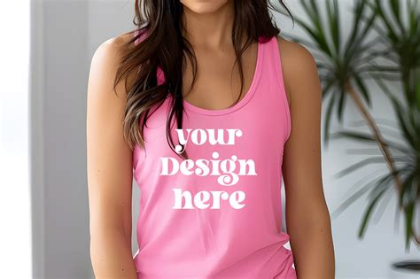 Next Level Hot Pink Mockup Graphic By MockupStore Creative Fabrica