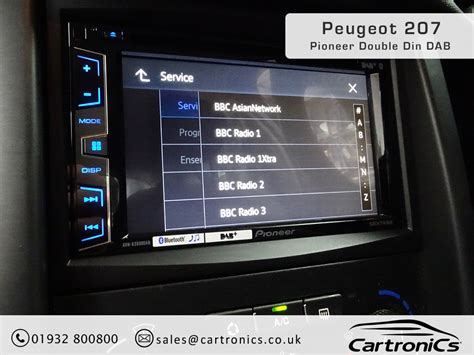 Peugeot Double Din Radio Upgrade