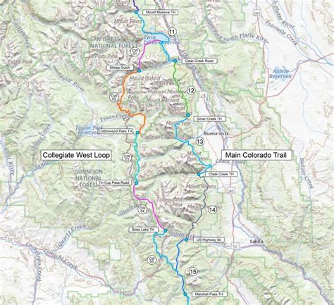 Colorado Trail | Maps & Resources - TMBtent