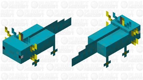 Custom Axolotl Skin Minecraft Mob Skin