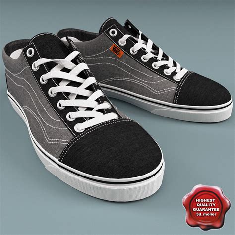 vans shoes men c4d