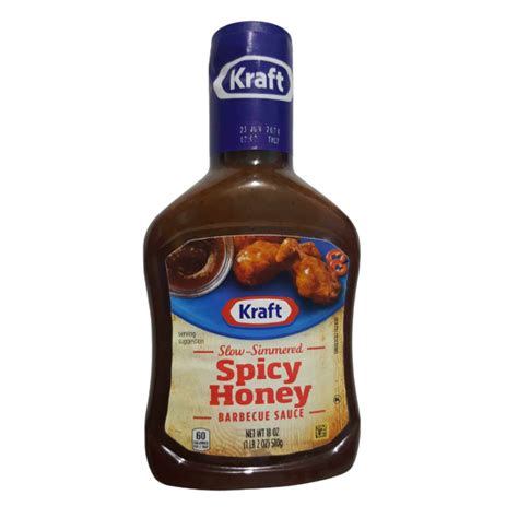 Kraft Slow Simmered Spicy Honey Barbecue Sauce 510 Grams Exp Date 06 24 2024 Shopee