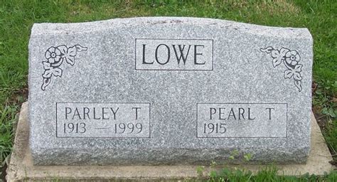 Parley T Lowe 1913 1999 Mémorial Find A Grave