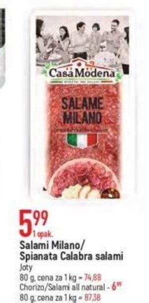 Salami Spianata Calabra Casa Modena Cena Promocje Opinie Sklep