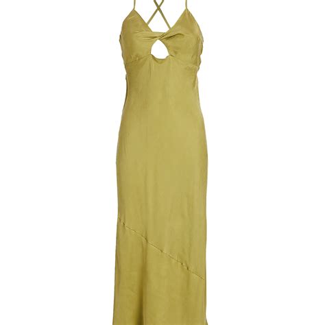 Suboo Georgia Twisted Midi Slip Dress Intermix®