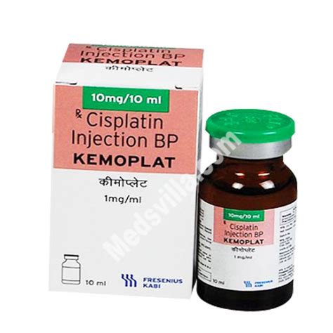 Kemoplat Mg Injection Cisplatin Cisplatin Side Effects Medsvilla