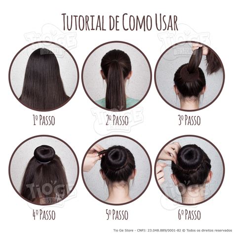 Acessório Rosquinha Donut Para Fazer Coque Bailarina Cabelo 3 Tamanhos