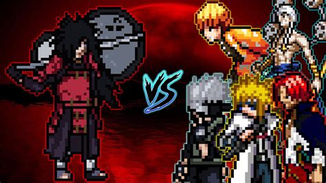 Madara Edo Kai Vs Other Mugen Chars Vs All Ai Battle Jump