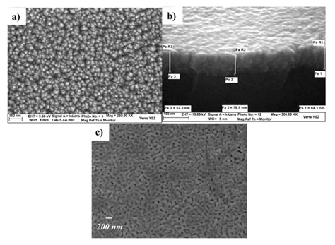 SEM Micrographs Relative To YSZ Thin Layers Deposited By ALD Onto