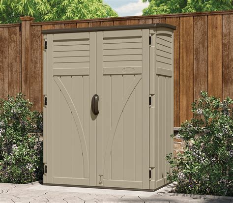 Buy Suncast 54 Cubic Feet Durable Resin Vertical Storage Shed W