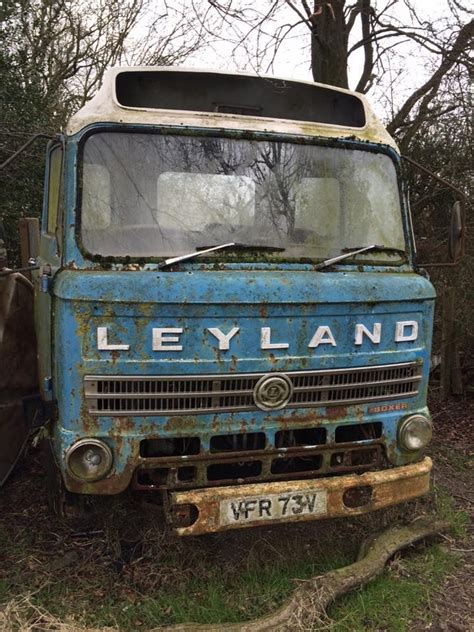 Leyland Boxer Old Lorries Abandoned Cars Vintage Trucks