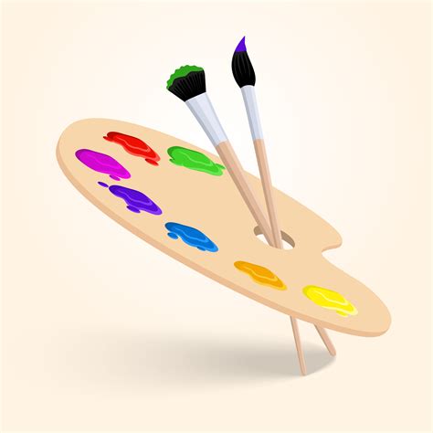 Art Color Palette Vector Art At Vecteezy