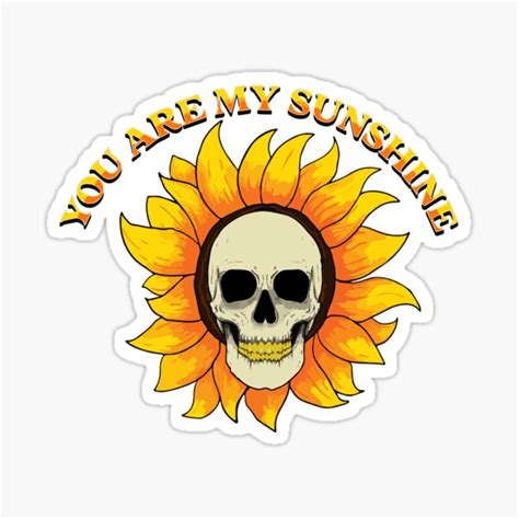 You Are My Sunshine Sticker For Sale By Gumilang Redbubble