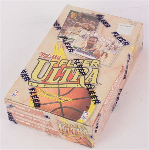 Lot Detail Fleer Ultra Series I Basketball Trading Cards