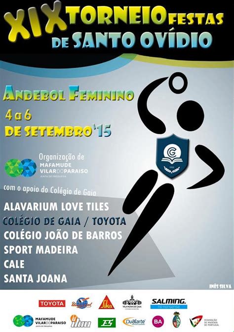 AndebolFemininoPortugal XIX Torneio Internacional Santo Ovídio de 4 a