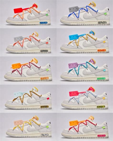 Off White Nike Dunk Low The Collection Release Date Sbd