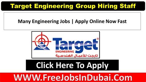 Target Engineering Abu Dhabi Careers New Vacancies