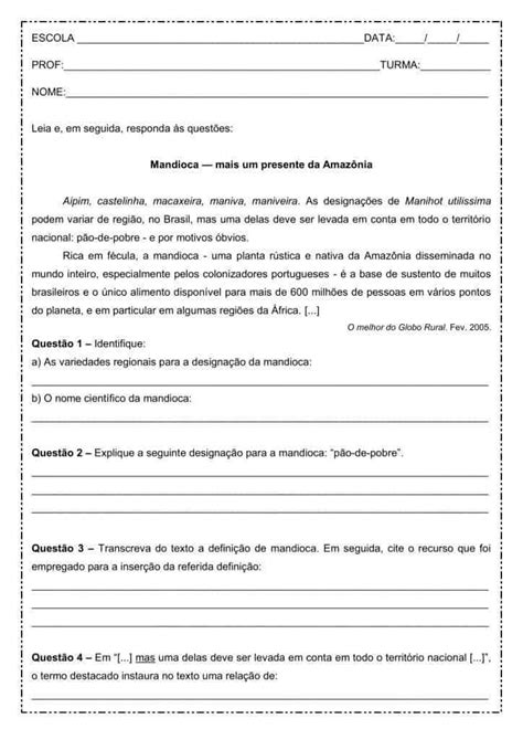 Interpretacao De Texto Narrativo Gabarito 7o Ano Images Porn Sex