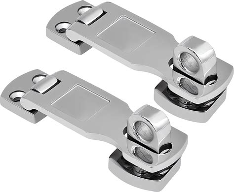 Plowatxi Marine Grade 316 Stainless Steel Heavy Duty Door Hasps Latch