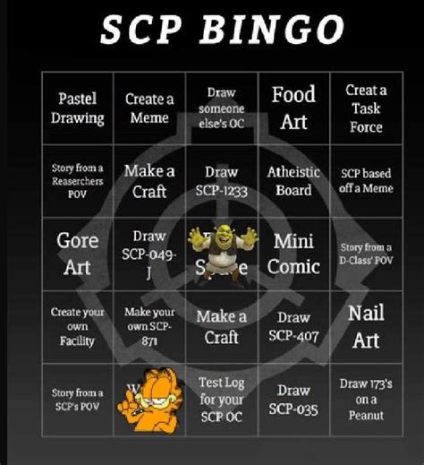 Bingo Poem SCP 931 SCP Foundation RP Amino