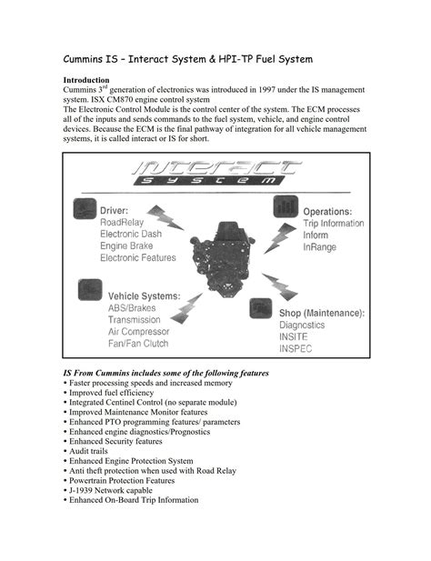 Comprehensive Guide To Cummins Isx Fuel System Components Issues And Troubleshooting