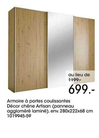 Promo Armoire à Portes Coulissantes chez Mobel Martin iCatalogue fr