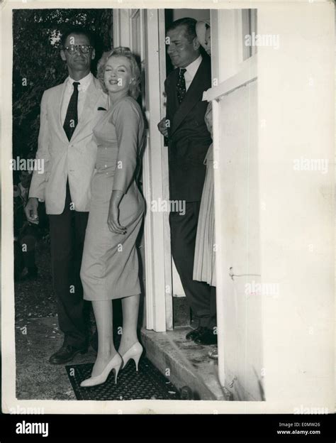 Jul 07 1956 Marilyn Monroe Arrives Marilyn Monroe Arrived Here