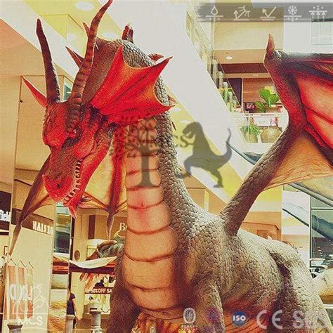 Animatronic Dragon Exhibition Zilant Dragon Robot-DRA007