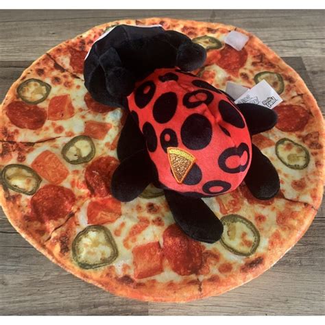 Cutetitos Pizzaitos Lady Bug With Pizza Wrap Plush Stuffed Animal