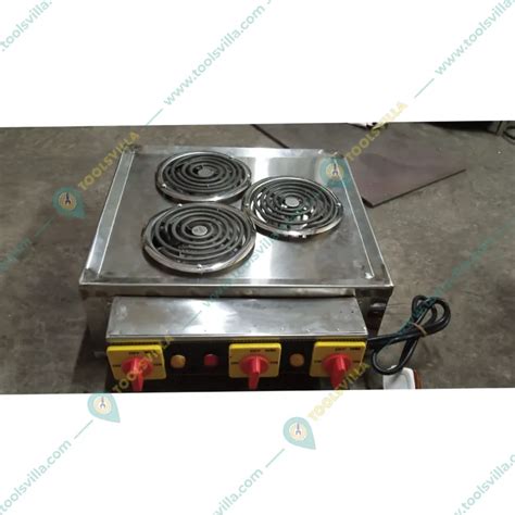 Commercial SS Body Hot Plate Watts With Heating Coils Of KW