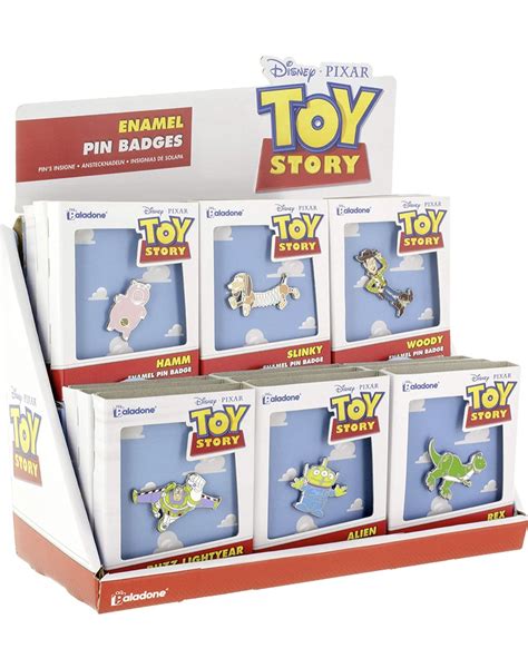 Toy Story Enamel Pin Badges Full Set Of 6 Jo S Pop Culture