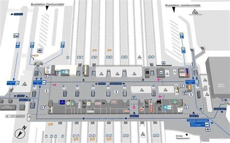 Rotterdam Train Station Map