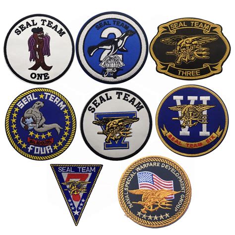 Us Navy Seal Team Military Patches Hook And Loop Tactical Navy Seal Team