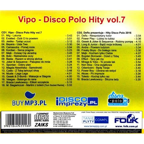 Vipo Disco Polo Hity Vol 7 2CD EMAG Hu