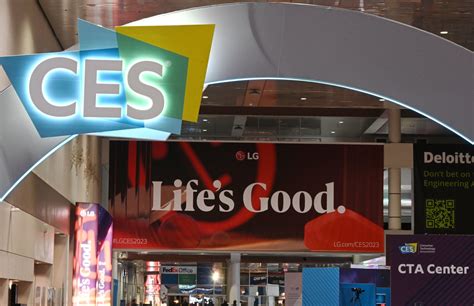 포토 LG전자 Lifes Good 광고로 CES 2023 관람객 맞는다