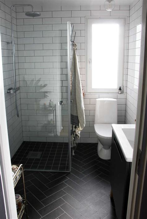 Herringbone Tile Floor Bathroom GoodDesign