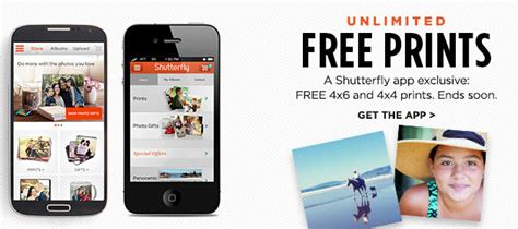 *Expired* Free unlimited 4x4 and 4x6 Prints from Shutterfly - Freebies 4 Mom