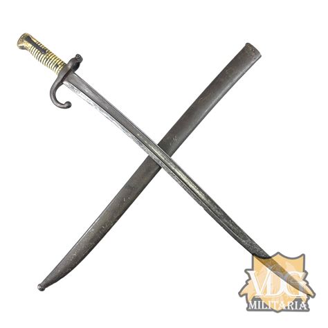 French M1866 Chassepot Bayonet & Scabbard | VDG Militaria