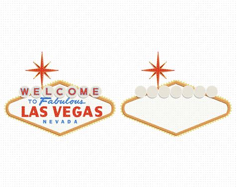 Las Vegas Sign Template