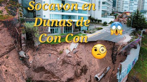 Las impactantes imágenes de socavón que deja colgando a edificios en