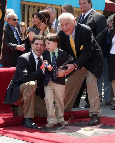 Mel Brooks, Son Max (L) and grandson Henry – Stock Editorial Photo ...