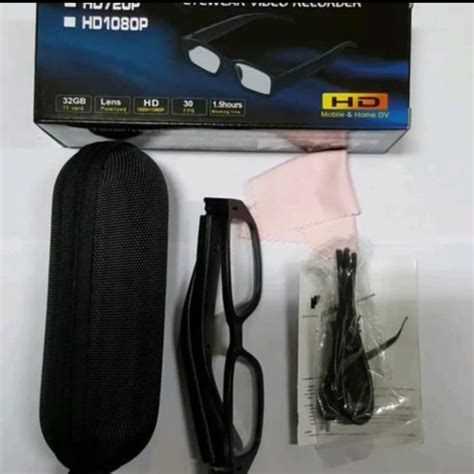 Jual Kacamata Spy Cam Full Hd P Kamera Spy Camera Pengintai Kaca