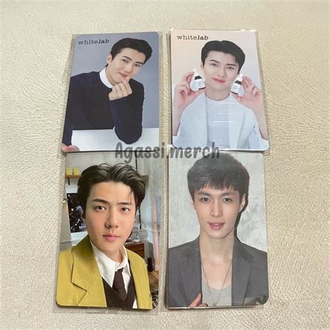 Jual READY STOCK Exo Sehun Lay Photocard Whitelab X Sehun Dftf Orgel